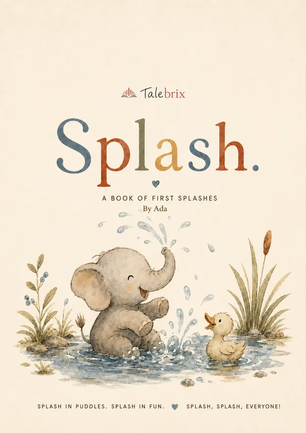Splash. By Ada. Front cover.